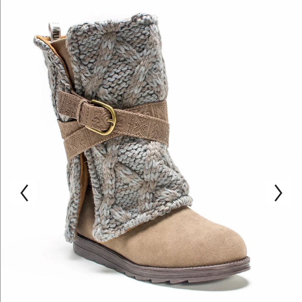 MUK LUK suede boots